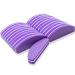 Nail Buffer Blocks 20 PCS Mini Nail Buffer for Gel Nails Professional Nail Buffer Block for Natural Nails Nail Polish Buffing Block for Home & Salon Use(Purple)