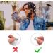 SKHAOVS 200 Pieces Hair Braid Rings Dreadlocks Locks Hair Beads Cuffs Braid Rings Hair Clips Adjustable Dreadlocks Beads Dreadlocks Accessories DIY Hair Decorations 8 * 9 mm (Silver) - Buy Online on SooperMarket.com