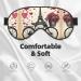 Love Paris Tower Coffee Wine Perfume Bicycle Heart Soft Sleep Eye Mask Female Breathable Eye Patch Perfect for Travel and Relaxation - Buy Online on SooperMarket.com