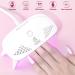 Beetles Mini UV LED Nail Lamp for Poly Gel Manicures - Buy Online on SooperMarket.com