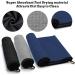 ToVii Golf Towel with Microfiber Waffle Pattern, Brush Tool Kit, Club Groove Cleaner, and Divot Tool - Navy | Golf Accessories for Men - Buy Online on SooperMarket.com