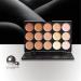 FantasyDay 15 Colors Cream Contour Concealer Palette + Brush for Full Coverage and Correcting Dark Circles Acne Blemishes - Buy Online on SooperMarket.com