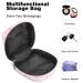 Pink Wall Background Menstrual Cup Pouch - Portable Period Bag for Women & Teen Girls - Multi-colored - Buy Online on SooperMarket.com