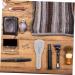 Buy Angoily 8-Piece Men's Razor Case - Durable Transparent Hard Case for Travel | Safe & Stylish Razor Container - Buy Online on SooperMarket.com