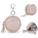 Nupaque Pacifier Cover with Clip | Travel Case & Zippered Holder for Girls | Pink Binky Clip Bag Capsule & Box - Buy Online on SooperMarket.com