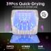 UV LED Nail Lamp 96W - Professional Quick Dry Curing Light for Salon & Home | 4 Timer Settings Auto Sensor A-white Sparkly Gel Polish Dryer - Buy Online on SooperMarket.com