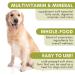 Wholistic Pet Organics Dog Multivitamin Chews | Natural Homemade Supplement with Probiotics | 120 Count - Buy Online on SooperMarket.com