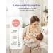 Nuliie Portable Electric Milk Pump S32 - 4 Modes 9 Steps 24mm Flange with LED Display + Extra 18mm & 21mm Flanges & Duck Valves (2 Pack) - International Shipping Available - Buy Online on SooperMarket.com