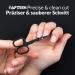 Nail Scissors Curved Blade Nail Maintenance Toenail Fingernail Beauty Cuticle Scissors Ergonomic Design for Men Women Pedicure 4 inch Black - Buy Online on SooperMarket.com