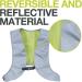 Newrban Reflecting Turning Vest | Light & Safe with Spacious Cell Phone Pocket | Gray Size Options - Shop Now! - Buy Online on SooperMarket.com