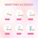 DIY Colored Gradient Lash Extensions 4 Colors Easy Fan 0.07mm D Curl 12mm 14mm 16mm Rainbow Eyelash Faux Mink Volume Eyelashes for Home and Salon Use Beauty7 - Buy Online on SooperMarket.com
