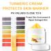 Turmeric Face Cream - Natural Moisturizer for Face & Body | Anti-Aging Turmeric Facial Cream for All Skin Types - Smooths Fine Lines & Wrinkles - Buy Online on SooperMarket.com