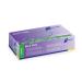 Meditrade Nitrile Examination Gloves - Medium Powder Free Hypoallergenic Heavy Duty Long Cuff Ambidextrous Disposable for Any Sector Bulk Buy (Large) (Violet)