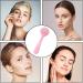Bexdug Face Scrubber - Soft Silicone Facial Cleansing Brush - Manual Facial Cleansing Brush Skin Friendly Waterproof Face Cleaning Scrubber Pink - Buy Online on SooperMarket.com