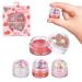 Expressions Girl 4pc Lip Gloss with Confetti Top Berry Sweet Fruity Flavored Lip Gloss For Girls Safe and Non-Toxic Confetti Lip Gloss Gift Set For Girls