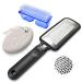 Professional Pedicure Kit Stainless Steel Heel Scraper for Women Feet Care Foot Pumice Stone for Feet Hard Skin Remover in Shower Pumice Stone and Brush for Feet Callus Removal at Home/Salon