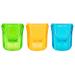 Amazon Basics School Pencil Sharpener 1 Hole 3-Pack 1-hole 3 packs