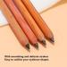 Eyebrow Pencil DoubleSided Waterproof 4 Pieces LongLasting Eyebrow Makeup Pencil Moderate Hardness Spiral Brush Head Beech Pen Handle for Daily Travel (Coffee) - Buy Online on SooperMarket.com