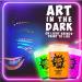 Blue Squid Fluorescent Glow Face & Body Paint Kit - Set of 8 Neon Colors for UV & Blacklight | Includes Free UV Flashlight | Festive Glowing Makeup - Buy Online on SooperMarket.com