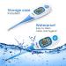 Digital Thermometer for Adults & Kids - Fast & Accurate Fever Reading for Oral, Armpit & Rectal Use - Flexible Tip & Waterproof - Large LCD Display - Ideal for Home Use - Termometro - Buy Online on SooperMarket.com