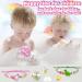 Organic Bubble Kids Bath Bombs with Surprises - Set of 6 | Safe & Natural Gifts for Girls 4-9 Years Old | Includes Bracelets and Rings Toys | Easter Basket Stuffers - Buy Online on SooperMarket.com