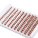 Buy Outopen Brown Lash Clusters 140Pcs - Natural D Curl Wispy Cat Eye Extensions for DIY Home Use - Buy Online on SooperMarket.com