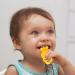 Buy Bexdug Yellow Sensory Chewing Chain - Creative Dinosaur-Shaped Silicone Fidget Toy for Kids | Portable Bite Chain for Sensory Relief - Buy Online on SooperMarket.com