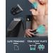 Kibiy Men's Body Hair Trimmer Kit - Electric Groin & Ball Shaver with USB Recharge Dock and Ceramic Blades - Buy Online on SooperMarket.com