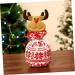 KOMBIUDA 1pc Bags Candy Christmas Hanging Adorable Ornament Knitted Kids Portable Storage Bag Elk - Buy Online on SooperMarket.com