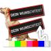 Personalized Large Red P24S K9 Dog Harness - 2 Pieces with Velcro Stickers for Medium & Large Dogs - Buy Online on SooperMarket.com