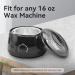 Silicone Wax Warmer Liner 2pcs - Non-Stick Insert for 16oz Electric Waxing Kit with Spatulas & Brushes - Reusable Wax Pot Replacement for Hair Removal - Buy Online on SooperMarket.com