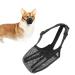 Muzzle for dogs fwlwtwss muzzle dog with a rounded mesh and adjustable loop dogs muzzle for small medium and large dogs prevents biting chewing and barking (s)