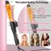 6 in 1 Wand Curling Iron Set with Flat Iron Hair Straightener - Professional Dual Voltage Hair Styling Hot Tools in Red - Buy Online on SooperMarket.com