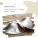 Silver Nursing Cups - Nipple Shields for Newborn Nursing - Soothe and Protect Nipples - 999k Regular Size - Buy Online on SooperMarket.com