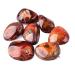 Natural Crystal Rough 1PC Natural Red Agate Stone Crystal Geode Sardonyx Gemstone Polished Palm Ore Rock Specimen Craft Decor (Color : 30-40mm Size : 1Pc) 1Pc 30-40mm