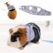 Small Animal Harness Leash Ferret Harness Outdoor Walking Vest Harness for Chinchilla Rat Squirrel Hedgehog Ferret Outdoor Walking Clothes (Blue S) - Buy Online on SooperMarket.com