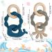 Utensilsto Baby Bite Ring - 2-Piece Dental Aid for Teething | Safe Teething Toys for Boys & Girls (6 Months+) - Buy Online on SooperMarket.com