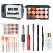 VERONNI Makeup Kit for Girls Women Full Kit All In One Makeup Gift Starter Set -Eyeshadow Palettes Concealer Contour Lipgloss Lipliner Eyeliner Makeup Brush Eyebrow Pencil Travel Bag for Teens Birthday Christmas