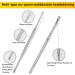 9 Pcs Ear Pick Earwax Removal Kit Ear Cleansing Tool Set Ear wax Removal Tool Ear Curette Ear Wax Remover Tool with a Cleaning Brush and Storage Box Medical Grade for Children and Adults Silver - Buy Online on SooperMarket.com