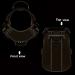 Icefang Tactical Dog Harness - Large, Reflective Brown - 2X Metal Buckle, MOLLE Vest with Handle, Front Leash Clip - No Pulling, Hook and Loop Panel - Best for Working Dogs - Buy Online on SooperMarket.com