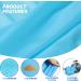 Famstar Beach Blanket Oversized Extra Large79 X 83" Waterproof Sandproof Beach Blanket 1-7 Adults Lightweight Durable for Travel Camping Hiking Picnic (79" X 83"  Orange&Blue) 79" X 83" Orange - Buy Online on SooperMarket.com