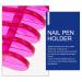 Buy Lurrose 4-Piece Nail Pencil Holder & Makeup Brush Rack - Durable ABS Cosmetic Stand for Eyeliner & Manicure Tools - International Shipping Available - Buy Online on SooperMarket.com