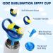 Mocaru Kids Sublimation 12oz Water Bottle with Straw Lid - 6 Pack - Buy Online on SooperMarket.com