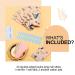 AILLSA Blue Gel Nail Strips - Long Lasting Full Nail Wraps for Women | 20pcs - Buy Online on SooperMarket.com