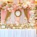 Gold Sequin Backdrop Curtain Panels - 2 Pieces 2FTx8FT for Stage, Wedding, Party - Stunning Gold Background Drapes - Buy Online on SooperMarket.com