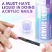 Saviland 8.12OZ Monomer Acrylic Nail Liquid Professional Non-Yellowing Acrylic for Nail Extensions & DIY French Nails - Buy Online on SooperMarket.com