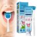 Facynde tung gel and brush |Tongue cleaner-gel mouth cleaning set-tongue covering cleaning gel with mint tongue scrap and cleaner.Healthy oral breathless to remove bad breath