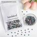 Beadsland 1440 Flat Back Rhinestones - Green Volcano SS20 Nail Crystals (4.6-4.8mm) for Stunning Nail Art | International Shipping Available - Buy Online on SooperMarket.com