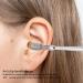 Stainless Steel Double Head Ear Spoon - Ergonomic Design for Home Use - Relieve Itching - Silver - Buy Online on SooperMarket.com