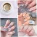 Chrome Nail Powder 3P Metallic Gel Nail Polish 3Pcs Nail Art Painting Liner Gel 3D Gold Silver Rose Gold Gel Nail Art for Home Salon Nail Painting Drawing Gel Nail Design - Buy Online on SooperMarket.com